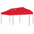 Commercial Grade Aluminum M 10x20 Canopy Kit (Full Color Thermal Print, 1 Location)